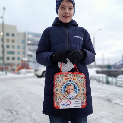 Передача новогодних подарков